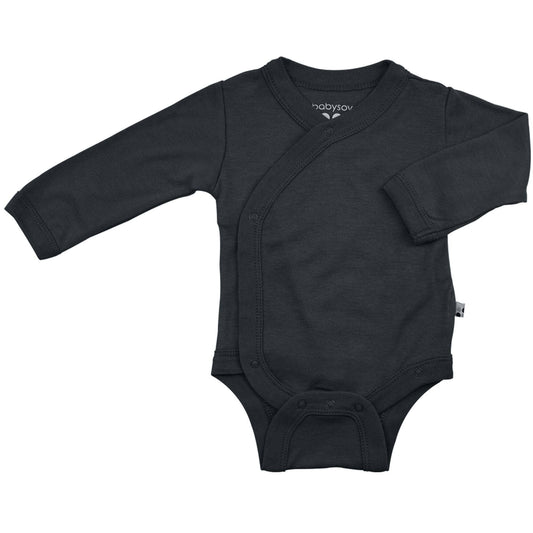 babysoy Inc - Long Sleeve Kimono Bodysuit