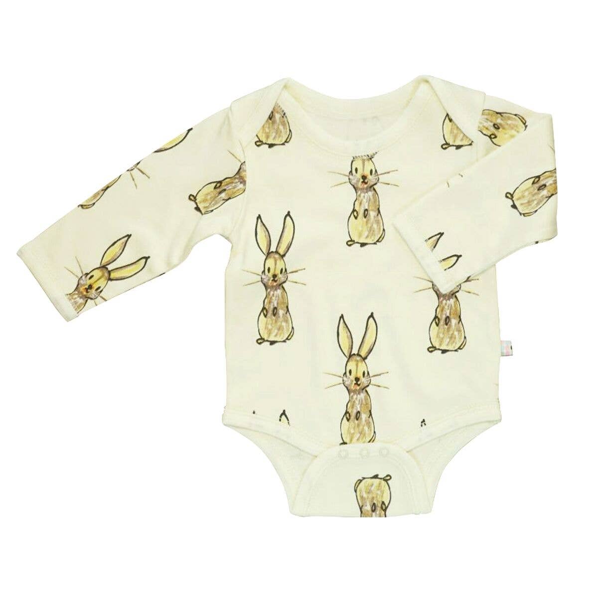 babysoy Inc - Janey Long Sleeve Pattern Bodysuit