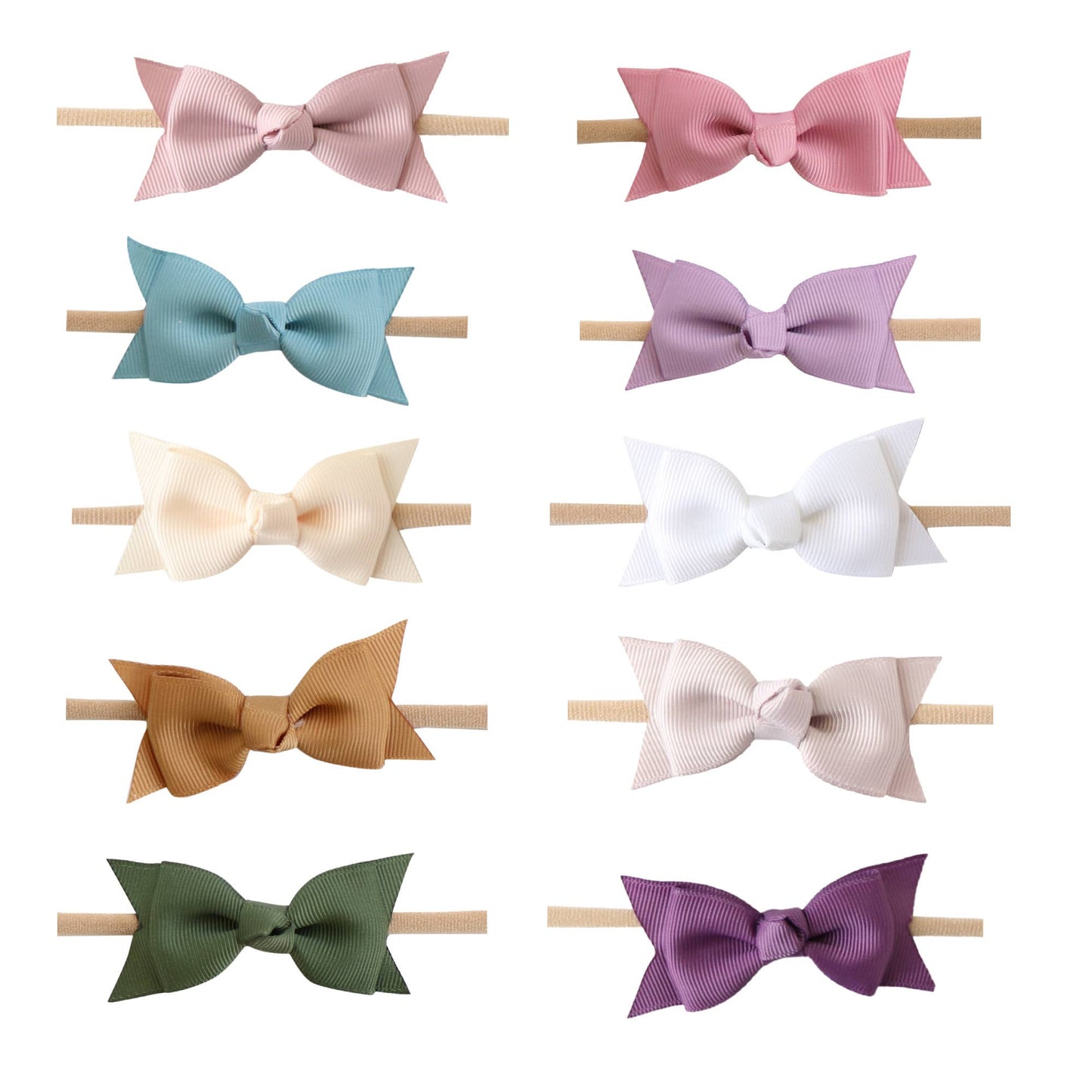 Aubrey Gianna's Boutique - Small Bow Headband Set