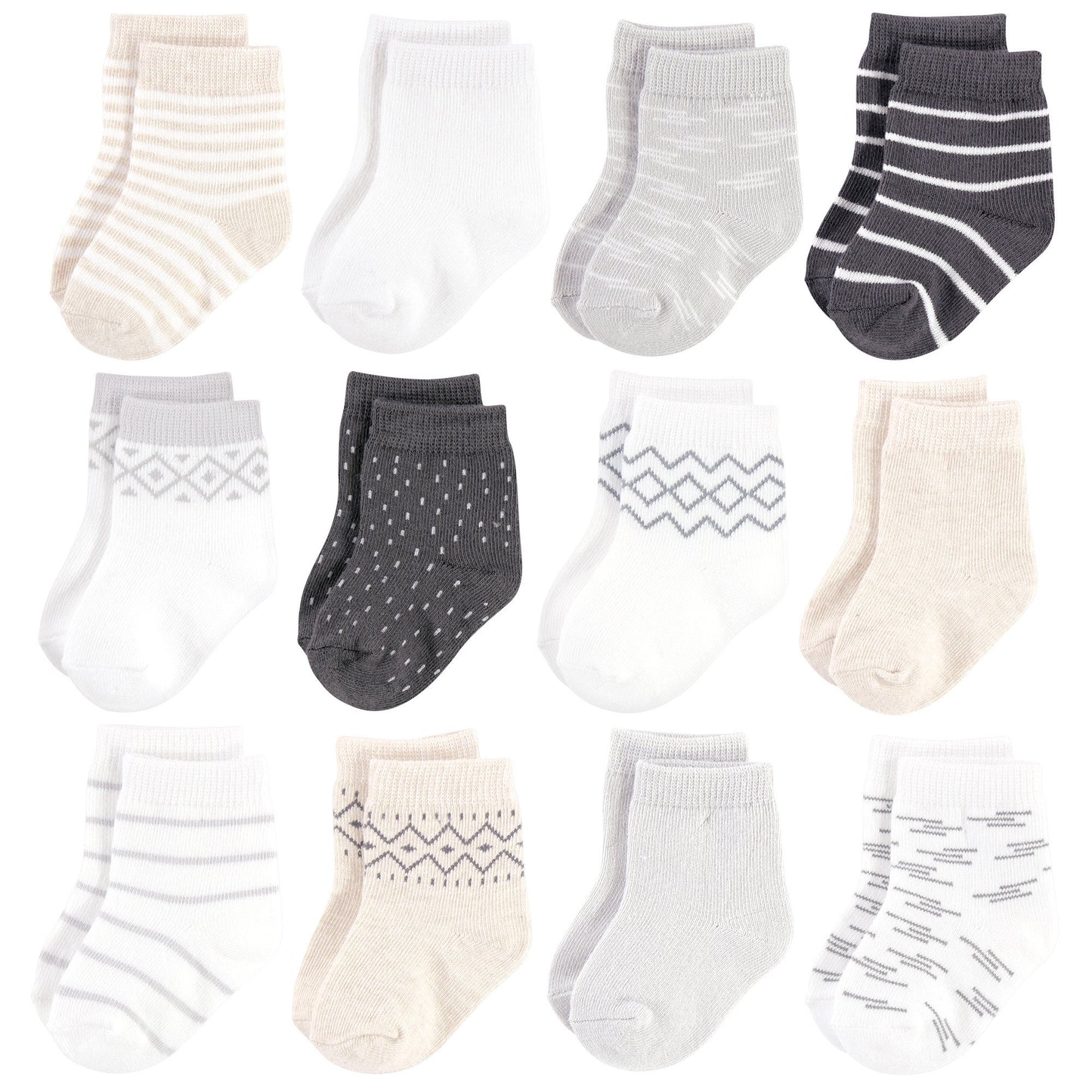 BabyVision - Touched by Nature Organic Cotton Socks - Neutral