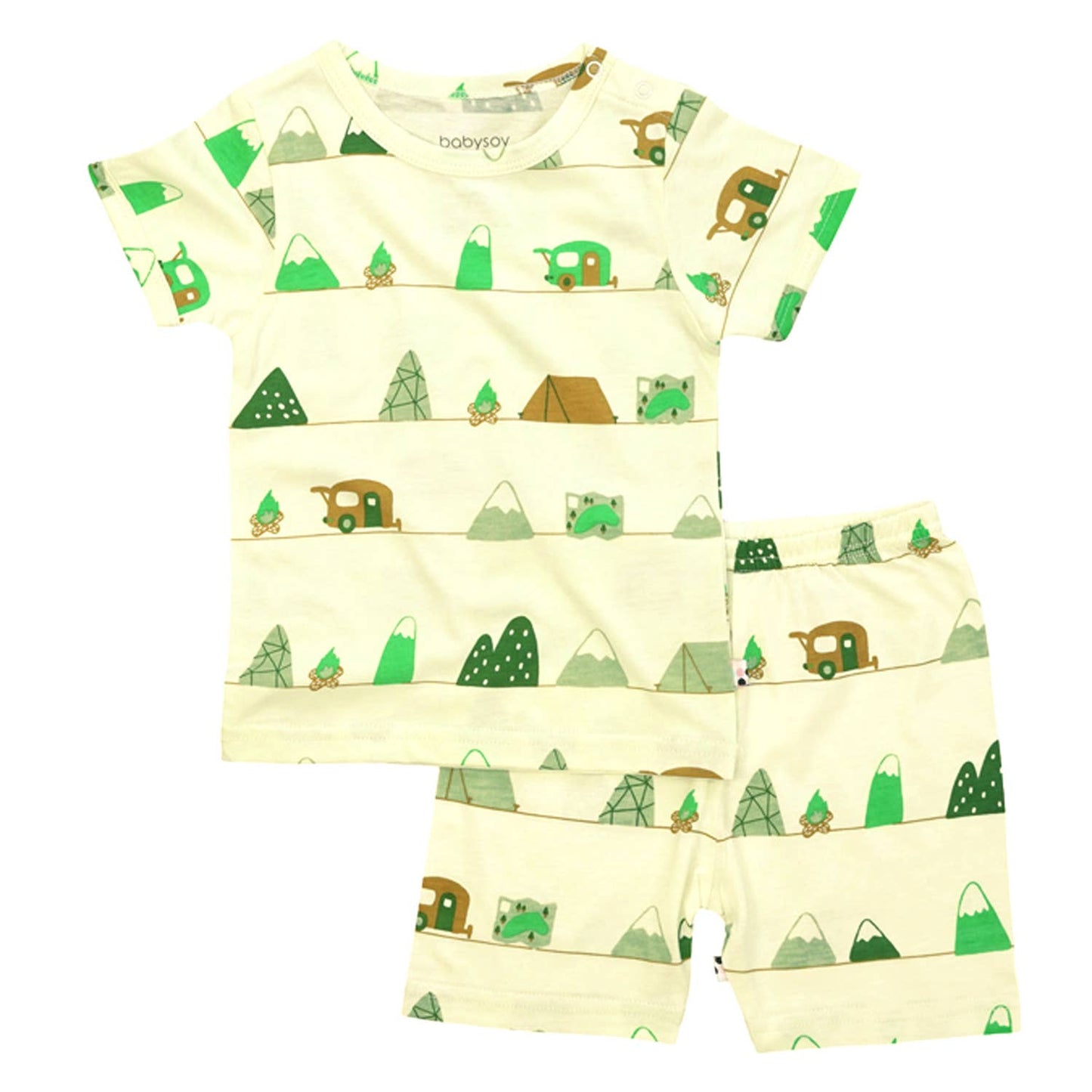 babysoy Inc - Short Sleeve Lounge Set