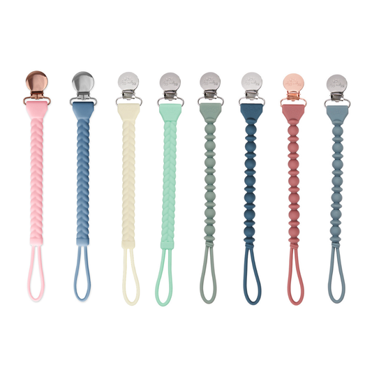 Itzy Ritzy - Sweetie Strap™ Silicone One-Piece Pacifier Clip