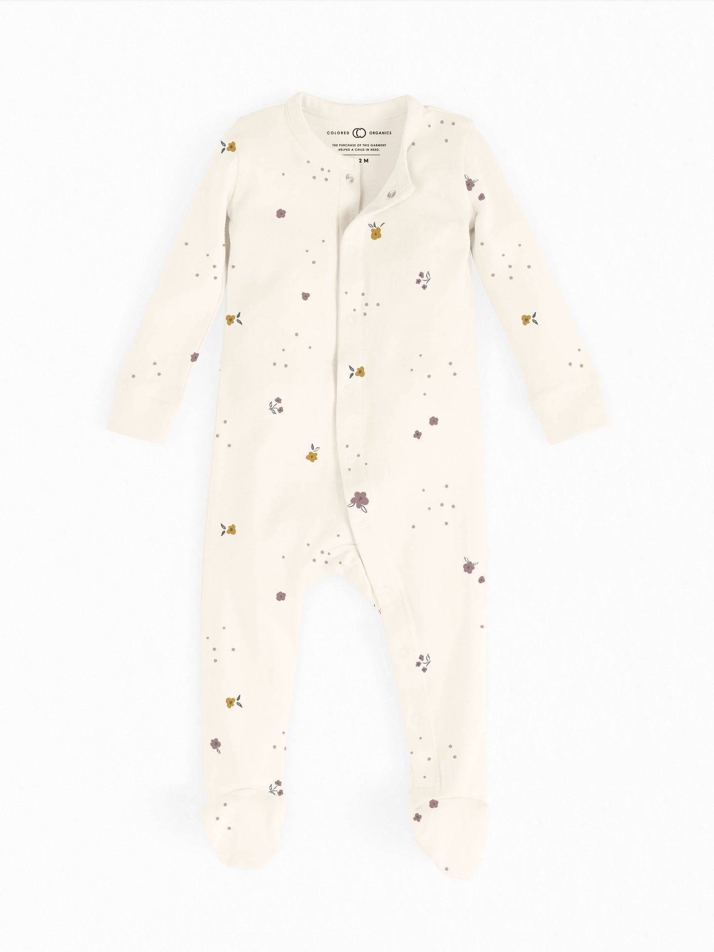 Colored Organics - Journey Collection: Skylar Footed Sleeper