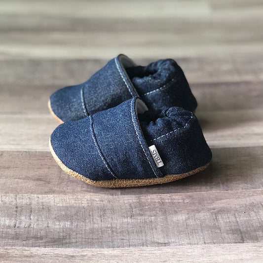 TBMS - Denim Angled Moccasins