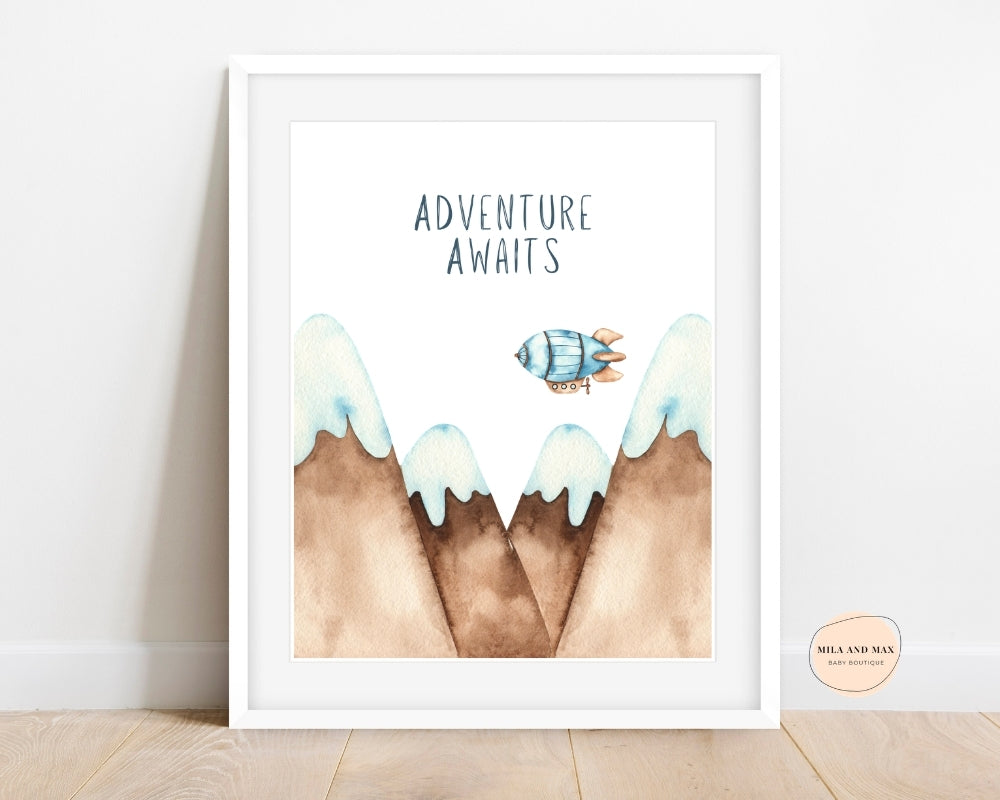 Adventure Awaits Digital Print