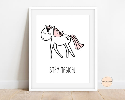 Stay Magical Digital Print