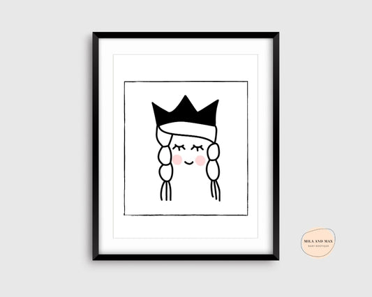 Princess Digital Print