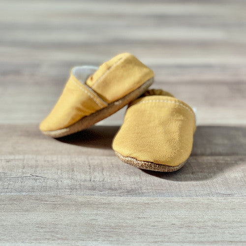 TBMS - Mustard Yellow Moccasins