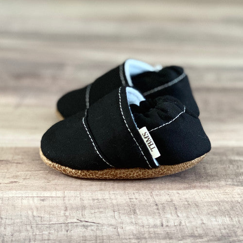 TBMS - Black Angled Moccasins